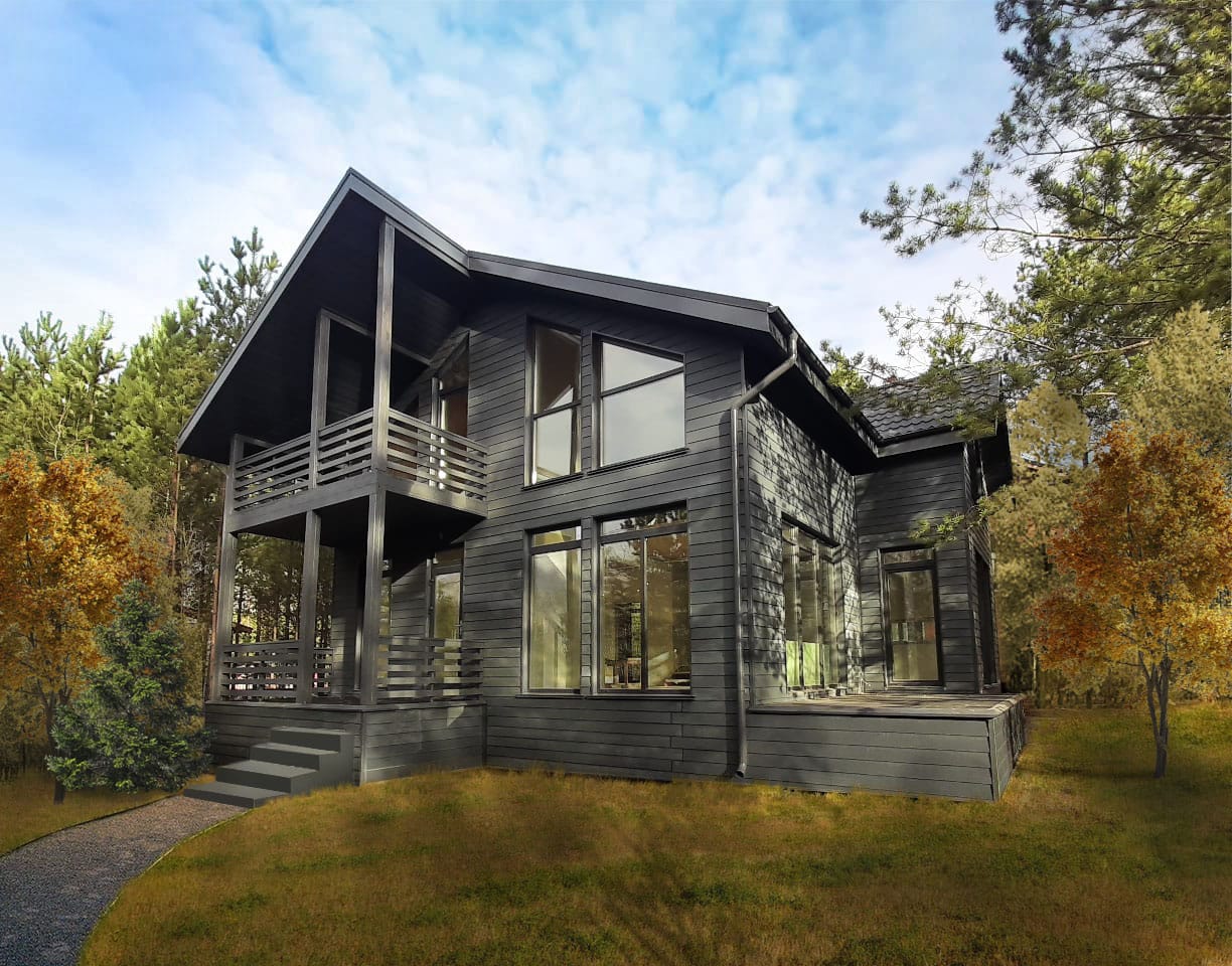 Фиброцементный сайдинг - современное решение для фасада