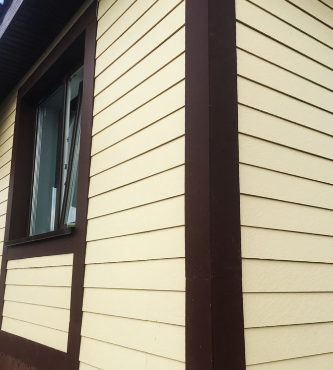 Простота монтажа фасадных материалов из хризотилцемента